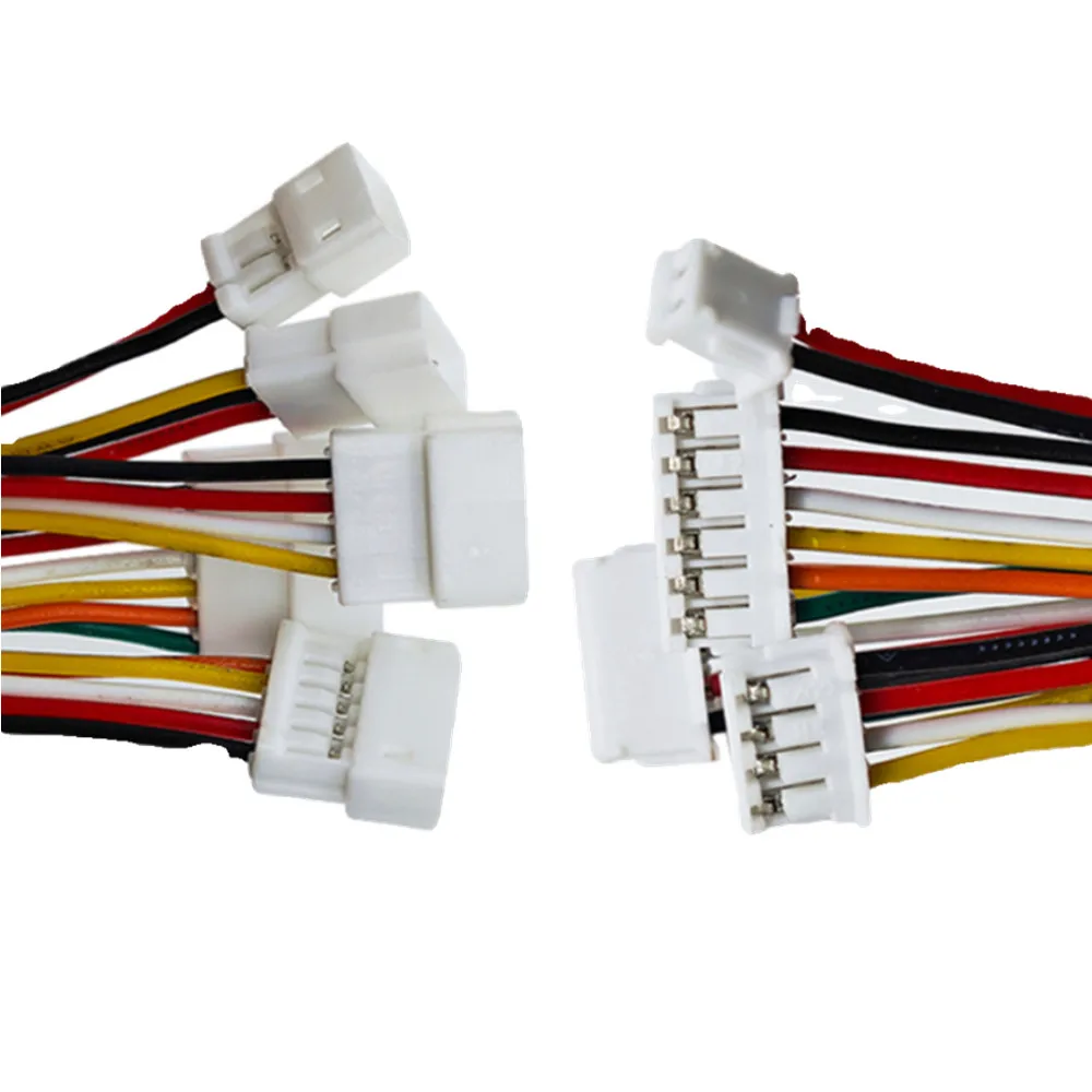 5 unids/lote JST ZH1.5 conector de línea de conversión de adaptador hembra a macho con Cable de extensión de 200mm 20cm 2P 3P 4P 5P 6P - imagen 2