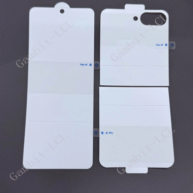 3 en 1 para Samsung Galaxy Z Flip7 FE Flip6 Flip5 Flip 7 6 5 ZFlip7 HD película de hidrogel suave hidráulica cubierta protectora de pantalla completa - imagen 5