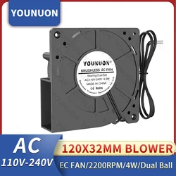YOUNUON Ventilador EC de Alta Eficiencia Sin Escobillas