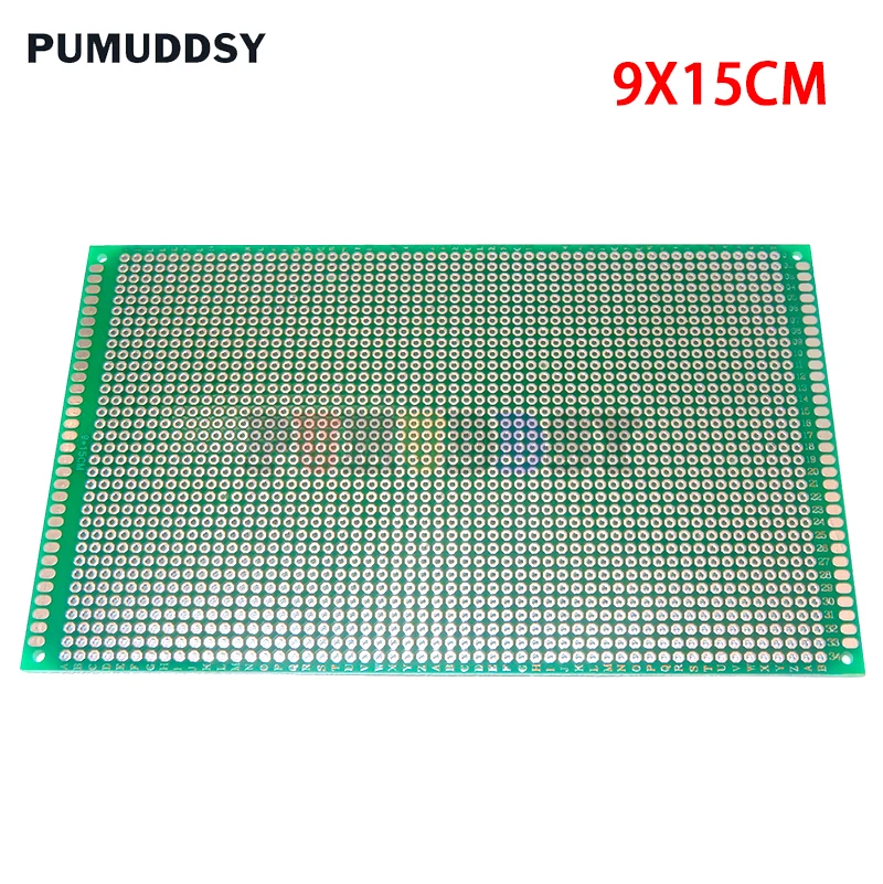 1 Uds. Placa PCB electrónica de 8x12cm 9x15cm, placa de circuito impreso Universal Diy, PCB de prototipos de doble cara para 8*12 9*15CM - imagen 5