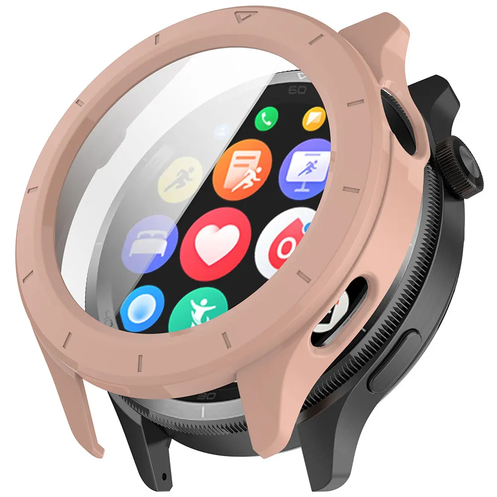 Funda de PC + vidrio templado para Xiaomi Watch S4, Protector de pantalla de carcasa completa, cubierta de parachoques para Xiaomi Watch S4 eSIM, accesorios inteligentes - imagen 5