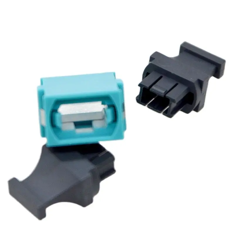 Conector de fibra óptica MPO MTP, adaptador de brida arriba-abajo OM3, acoplador de 10 Gigabit especial, 1 piezas, venta al por mayor a Brasil - imagen 5
