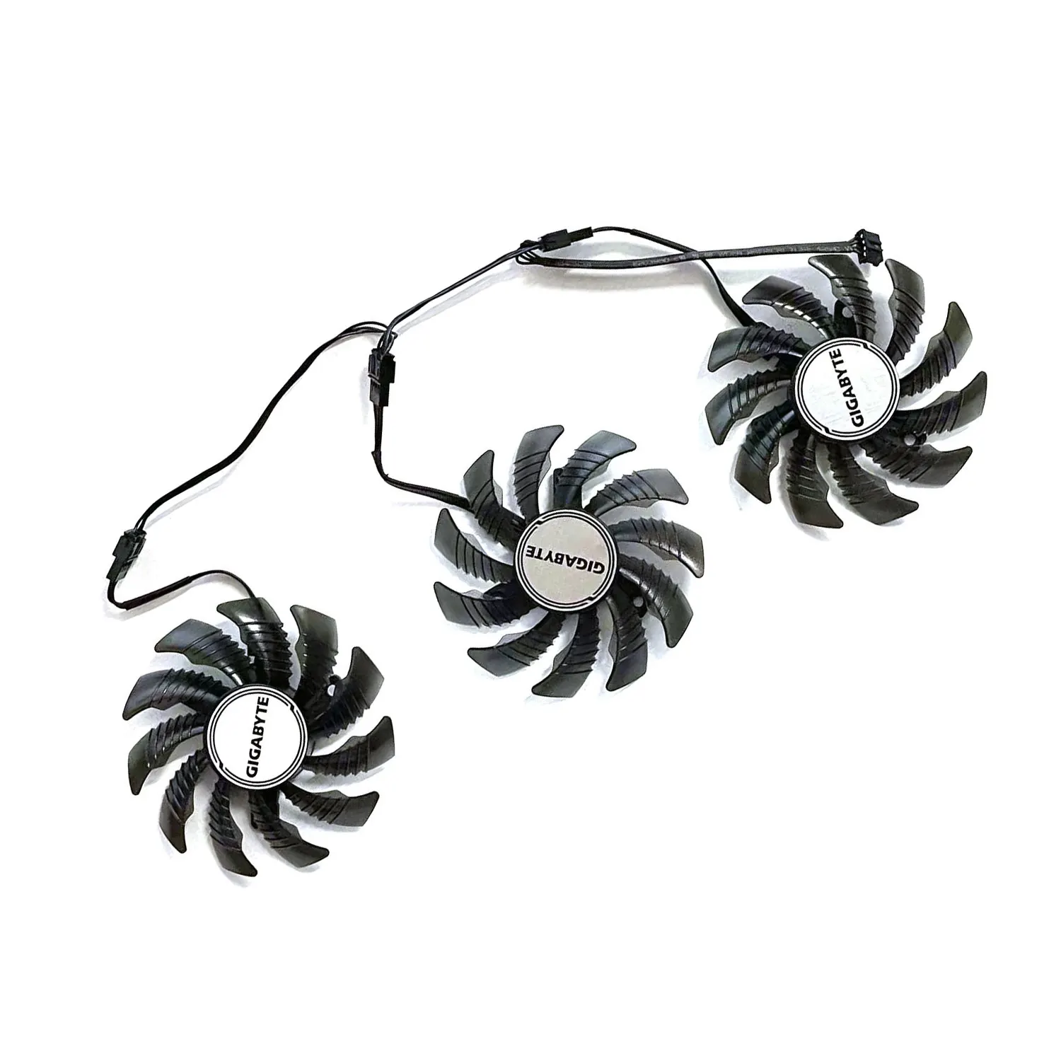 Nuevo 75MM 4PIN PLD08010S12HH T 128010 SU adecuado para la tarjeta gráfica GIGABYTE Arc A380 6GB GAMING OC - imagen 4