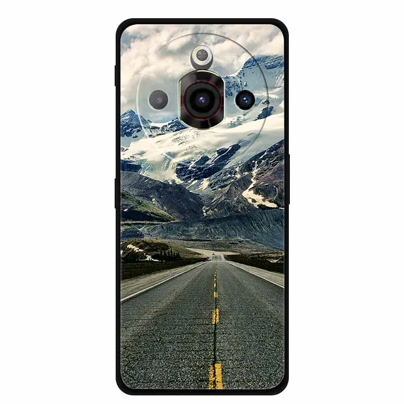 Para ZTE NUBIA FOCUS PRO 5G funda animales silicona suave TPU fundas de teléfono contraportada para Z2351N 6,72 "lobo Protector a prueba de golpes Capa - imagen 3