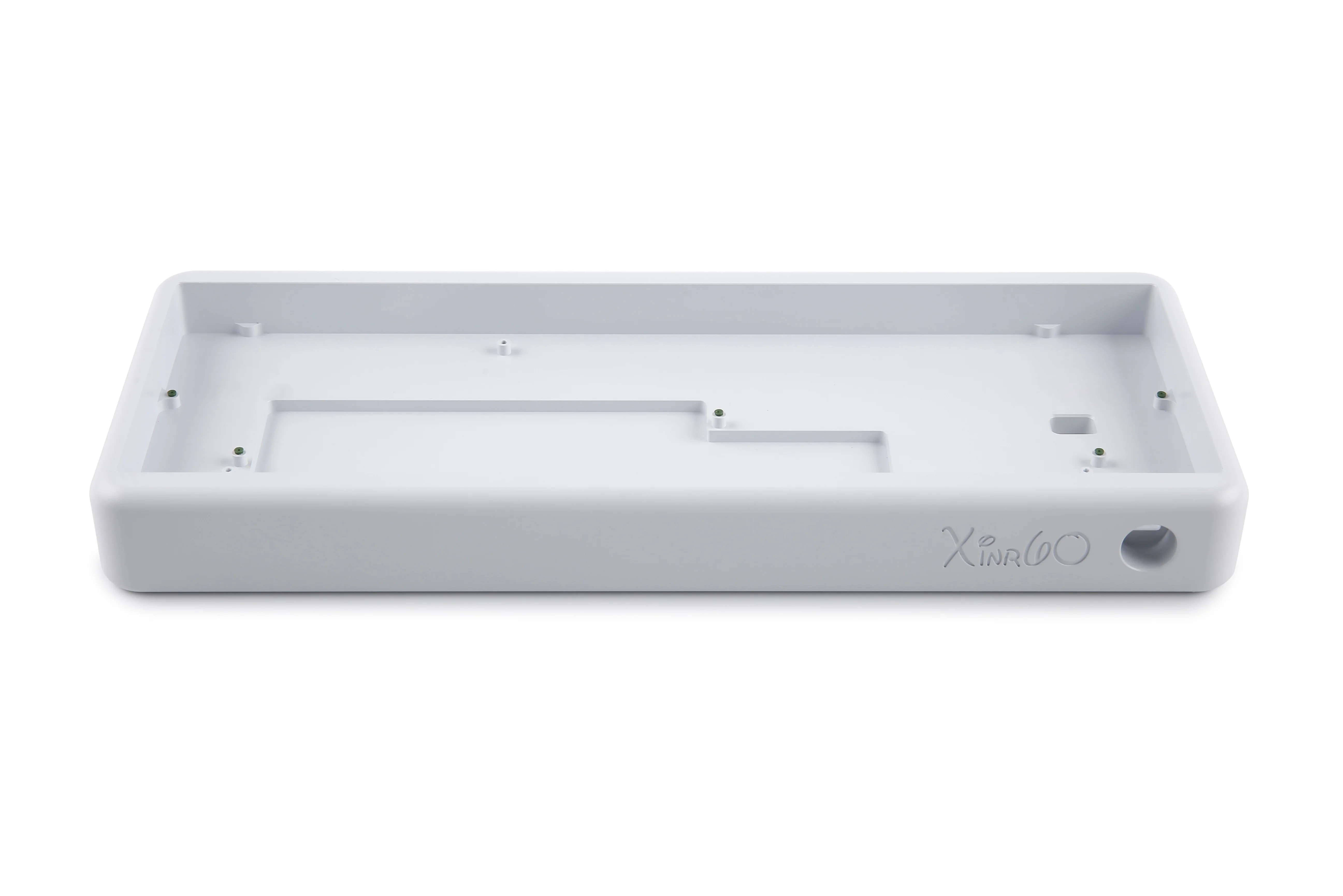 Teclado mecánico personalizado XR60, carcasa de Metal CNC, electroforesis de ánodo de aleación de aluminio para Base de teclado GH60 60% Wooting60 HE - imagen 5