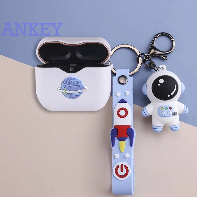 Funda para Sony WF-1000XM3 auriculares de silicona Wf1000xm3 funda inalámbrica Bluetooth dibujos animados lindo