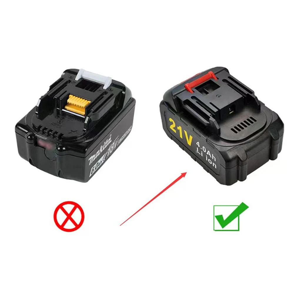 Cargador de batería de iones de litio de 18V y 21V, carga rápida, adecuado para Makita BL1415 BL1815 BL1830 BL1850, cargador portátil de herramientas eléctricas - imagen 4