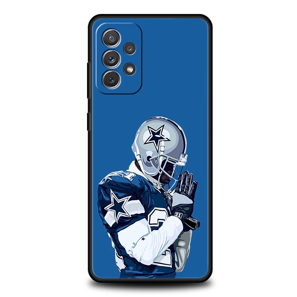 Funda para Samsung A15 A13 A35 A55 A51 A71 A41 A31 A03S A05 A17 A23 A25 A33 A53 A73 5G A07 4G, funda deportiva para reproductor de Rugby americano - imagen 2