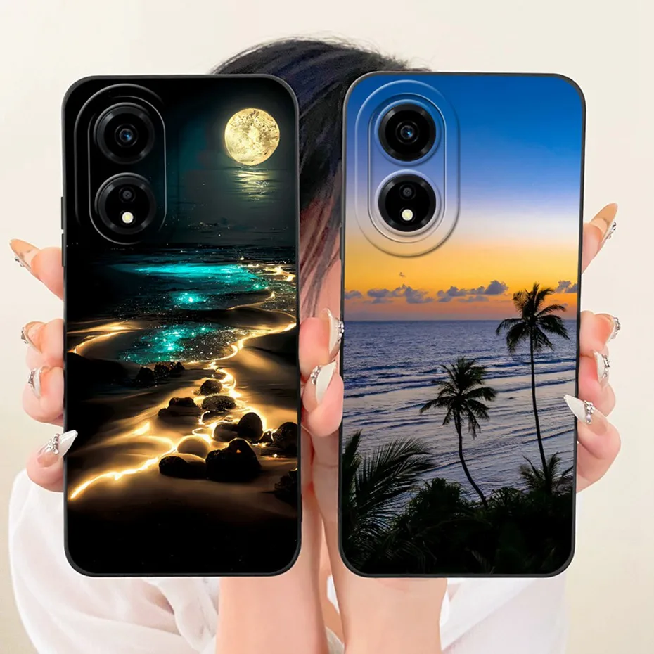 Funda de teléfono con estampado bonito para Honor X5 Plus, fundas de silicona suave a prueba de golpes para Honor X5 X 5 X5Plus 4G, parachoques - imagen 5
