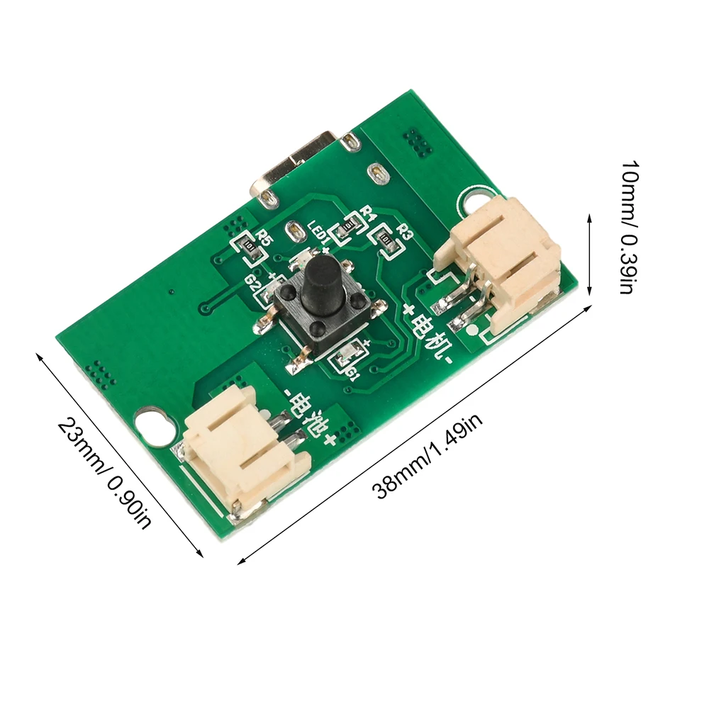 Módulo de atomización recargable, interfaz de TYPE-C, tablero de Control de pulverización, regadera eléctrica, CC 5V, protección de seguridad - imagen 4