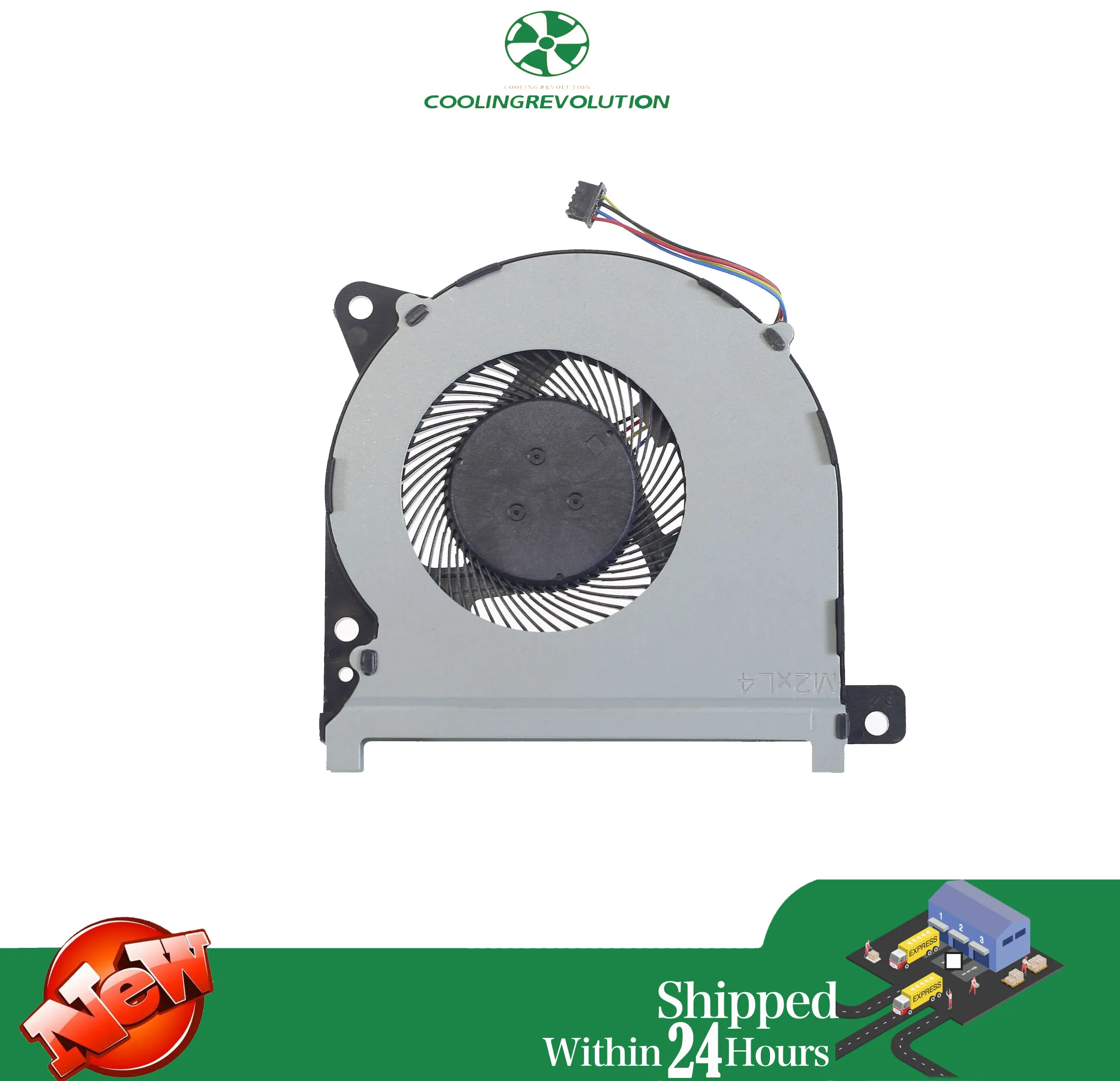 Ventilador de refrigeración de la CPU del ordenador portátil DFS2000058H0T DC5V 0.5A 4Pin para ASUS VivoBook Flip TP301 TP501 TP301UJ TP301U TP301UA Q303 Q303U - imagen 2