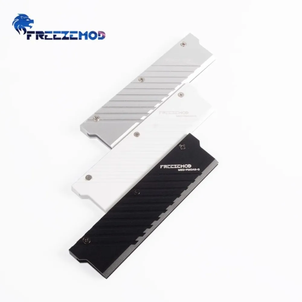 FREEZEMOD-enfriador de memoria DDR5, cubierta de aleación de aluminio, disipador de calor SSD, chaleco de armadura, MOD de jugador, piezas de refrigeración de PC, 2 MEO-PMOAB-G - imagen 2