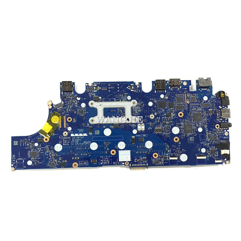 Placa base para ordenador portátil DELL Latitude E7250 7250 SR23V I7-5600U CN-0TPHC4 0TPHC4 ZBZ00 LA-A971P SR23V DDR3, 100% en funcionamiento - imagen 2
