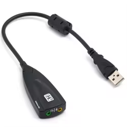 Tarjeta de sonido externa USB 7.1 con Jack 3,5 mm para PC y PS4