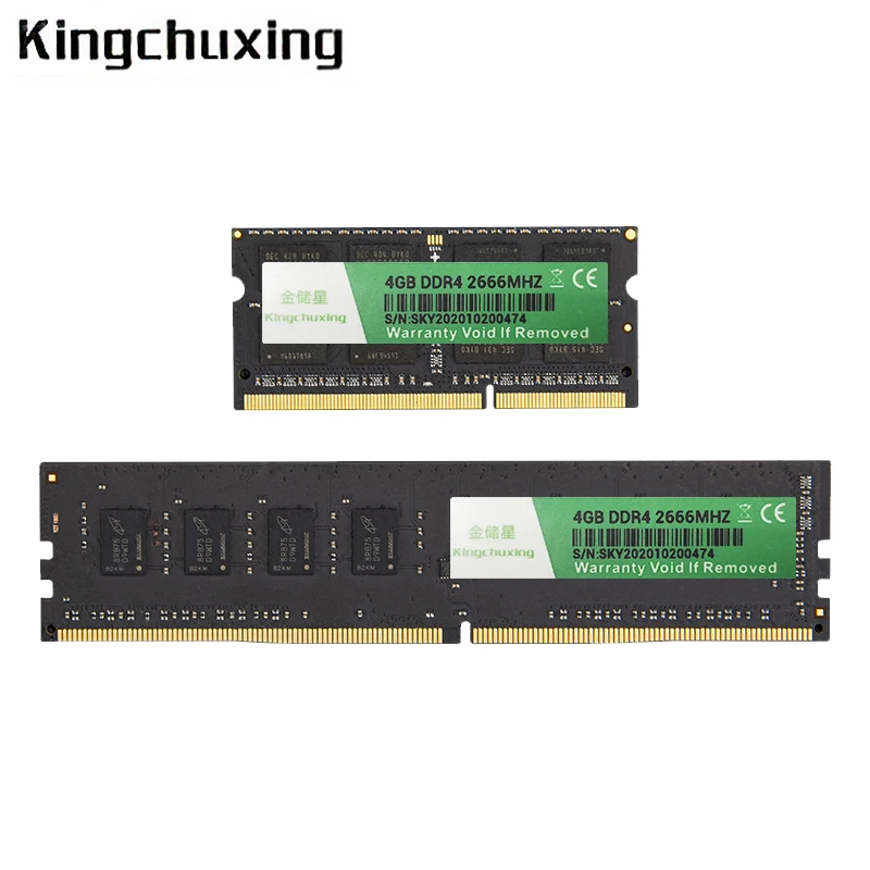 Kingchuxing-DDR5, 16GB, 4GB, 8GB, DDR4, 16GB de Ram, para portátil, 1600MHz, 2666MHz, 4800MHz, Sodimm, Macbook DDR3L