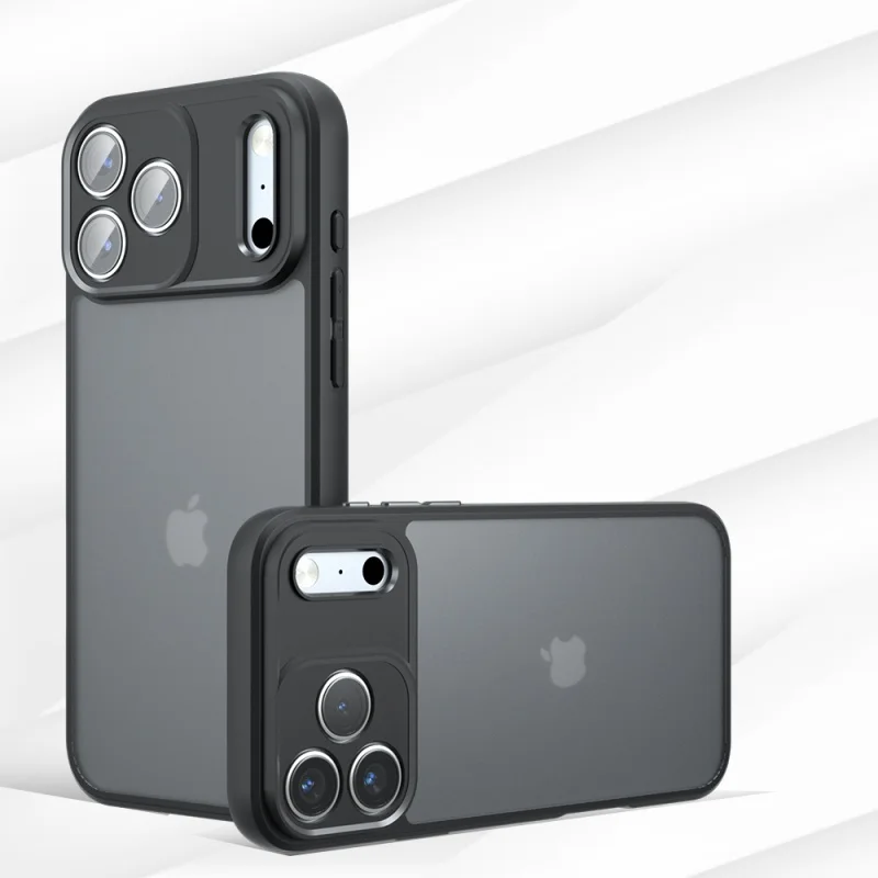 Para iPhone 17 Pro Max funda iPhone 17 Pro Capa armadura teléfono parachoques trasero a prueba de golpes mate transparente Fundas iPhone Air - imagen 3