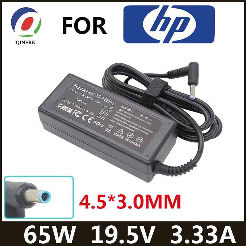 HP Envy 17-j010us Adaptador de Cargador 65W 19.5V 4.5x3.0mm Compatible - imagen 2