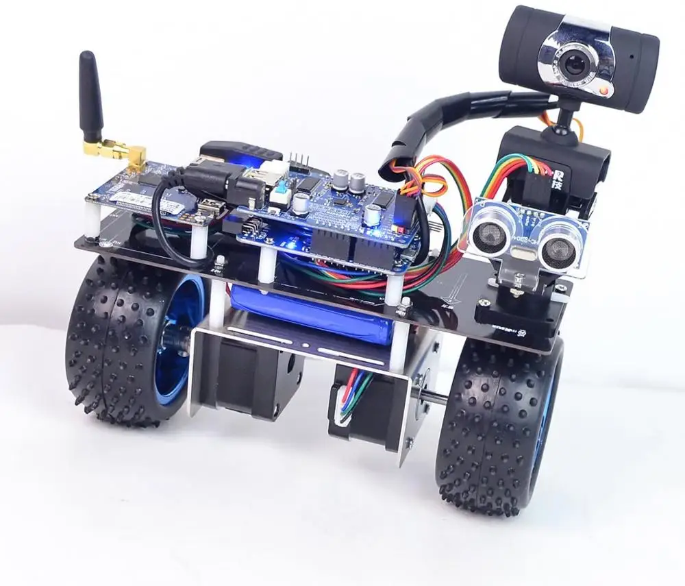 Kit de coche Robot autoequilibrado de 2 ruedas XiaoR Geek, coche Robot inteligente WiFi con cámara HD de 2 DOF, Control remoto de PC con aplicación Android/iOS