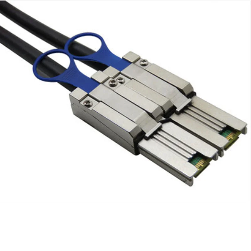 1m 2m MINI SAS externo 26P SFF-8088 a SFF-8088 Cable de datos Mini SAS SFF-8088 macho a 8088 Cable macho 26P a 26P Cable de disco duro - imagen 5