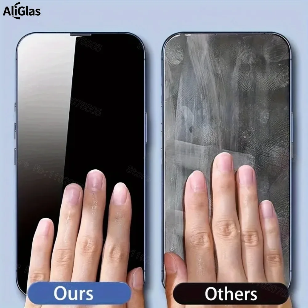 3 uds vidrio templado de alta definición para iphone 17 16 15 14 Pro Max Plus Protector de pantalla para iphone 13 12 11 Pro Mini 16e Air XR - imagen 3