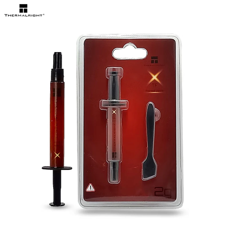 Thermalright-grasa térmica TFX 2g, 14,3 W/mk, pasta térmica de silicona, conductividad, disipador de calor para ordenador
