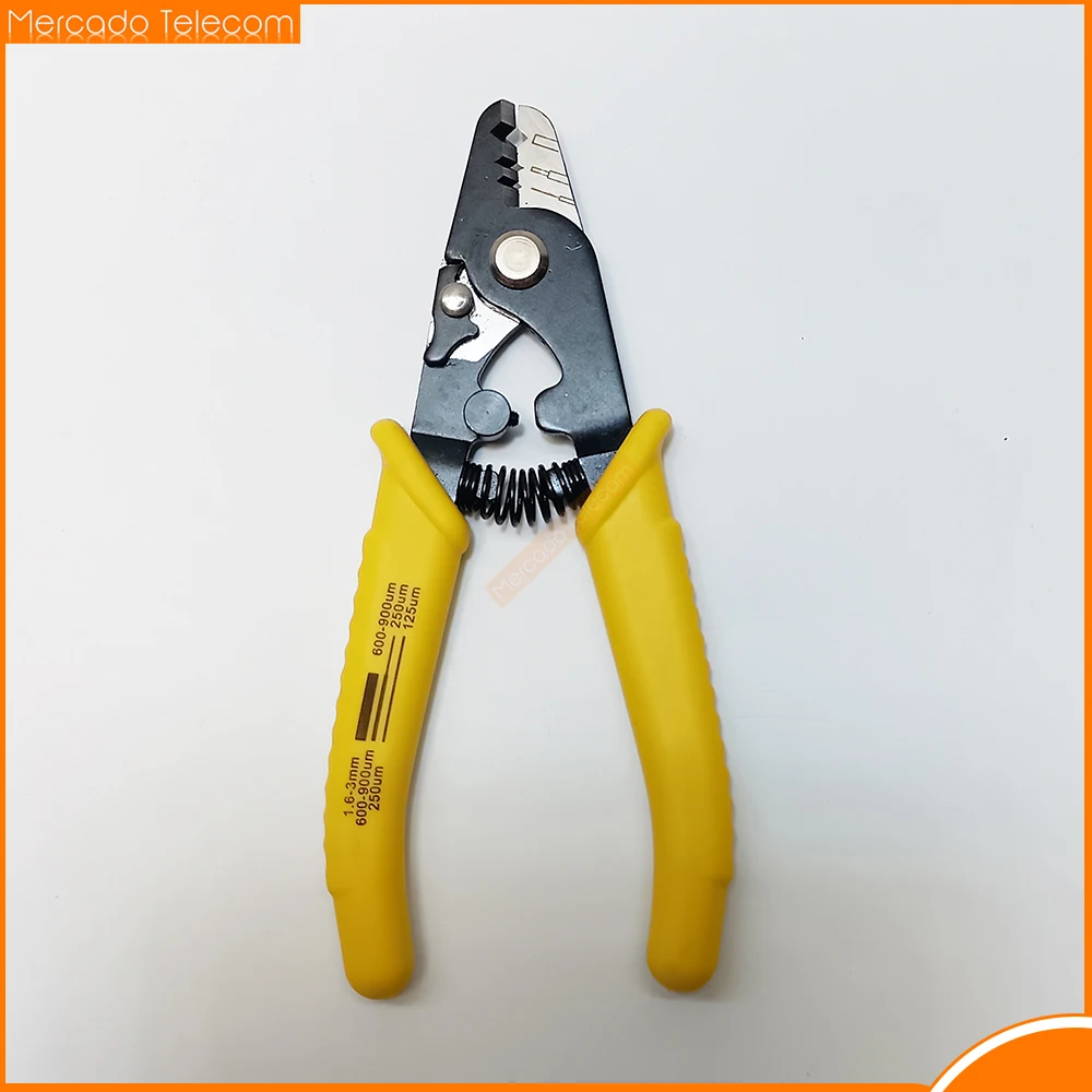 Alicates pelacables de fibra con abrazadera Miller F11301T F1S, pelacables de fibra óptica de tres agujeros, cortador de cables FS - imagen 5