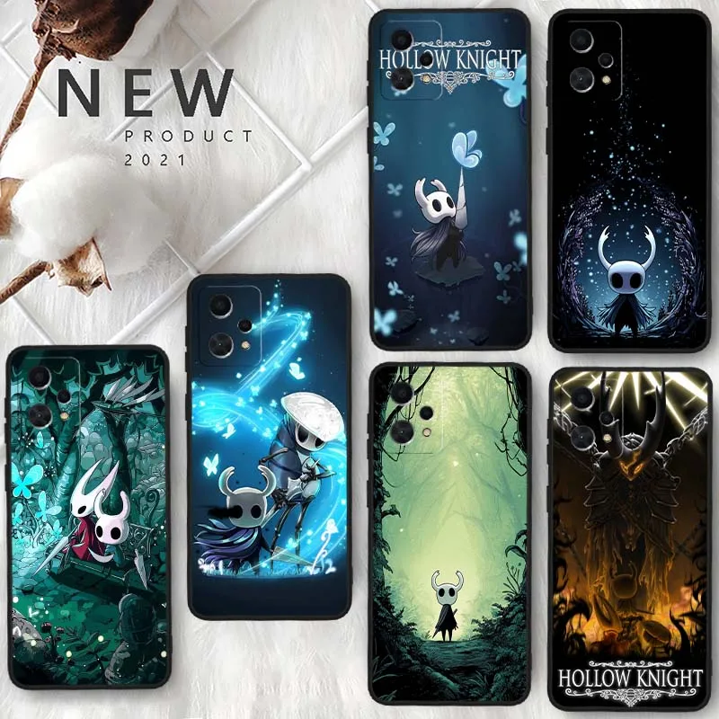 Funda de Caballero hueco de Anime para OPPO Realme X7 GT2 GT C67 C55 C53 9 8 12 11 10 Neo Master Plus Pro funda de teléfono negra