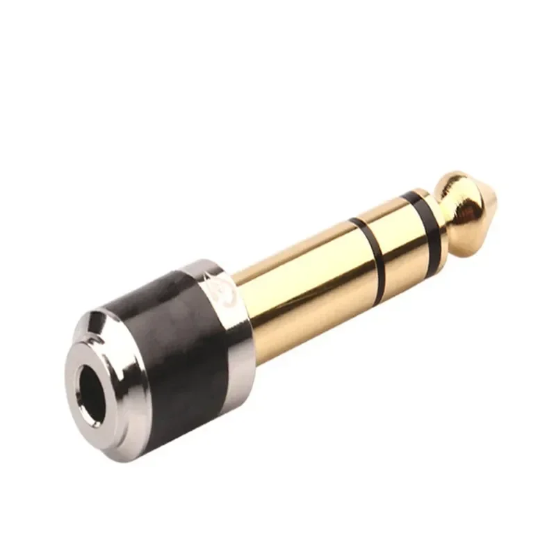 Adaptador de 3,5 a 6,35, convertidores de Audio, conectores macho hembra de 1/4 "y 1/8", conector Jack de 6,5mm a 3,5mm, auriculares, electrónica de consumo - imagen 3