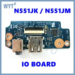 Asus N551JK REV 2.0 Placa Entrada Salida Audio USB para Portátil