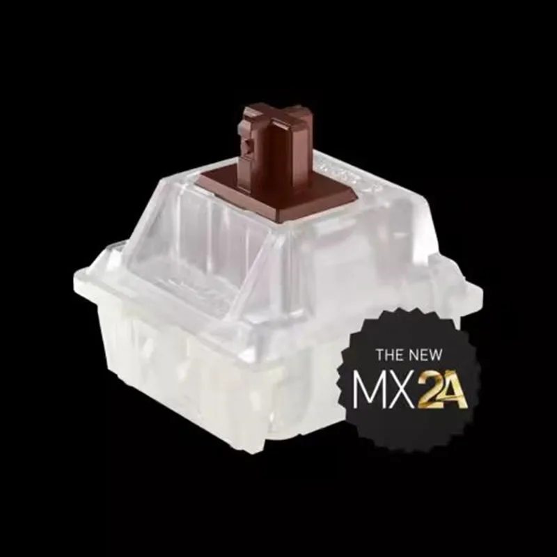 Cherry MX2A interruptor Teclado mecánico interruptores táctiles lineales personalizados 3 pines RGB azul rojo marrón plateado interruptor lubricado Gamer - imagen 4