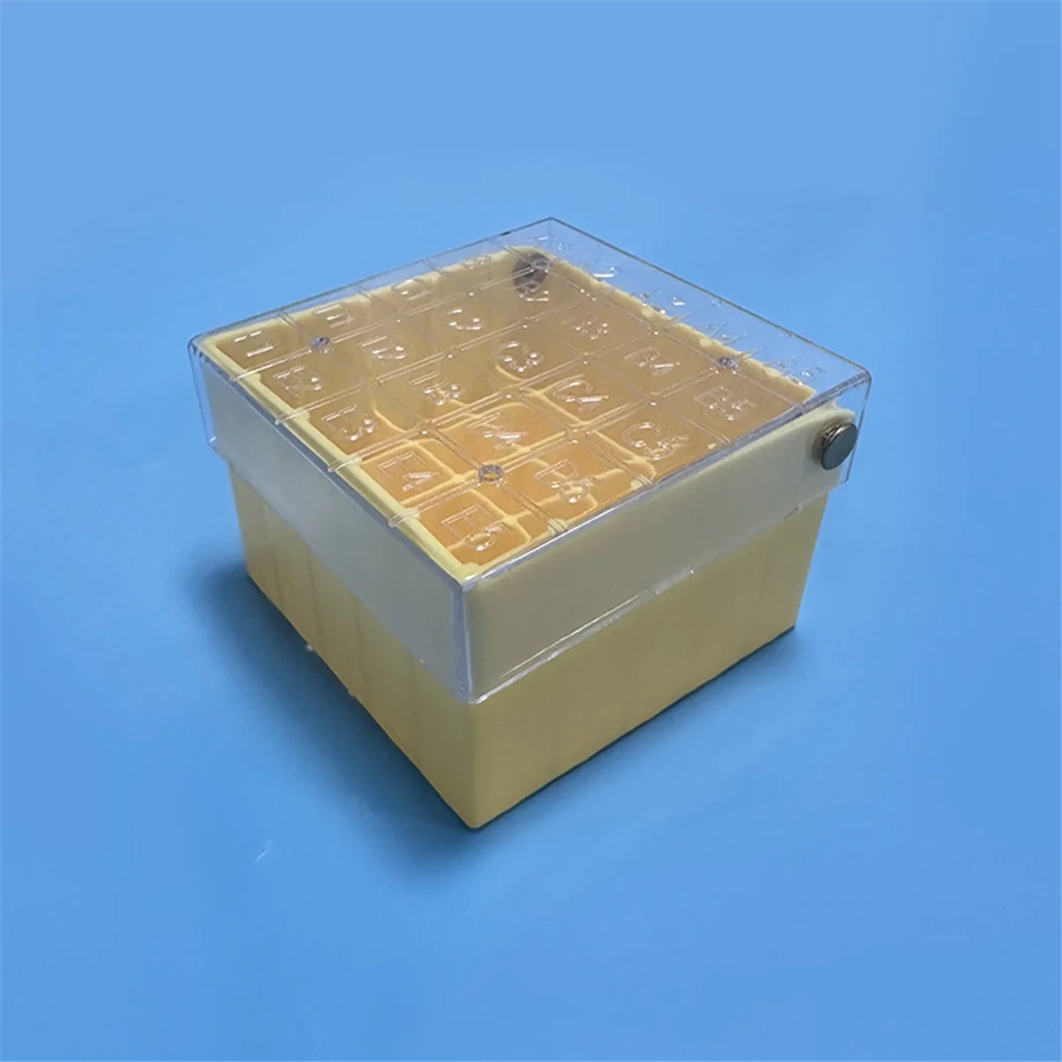 Caja de tubo SUPER HOT Caja de tubo de almacenamiento congelada Caja de muestra congelada Amarillo - imagen 4