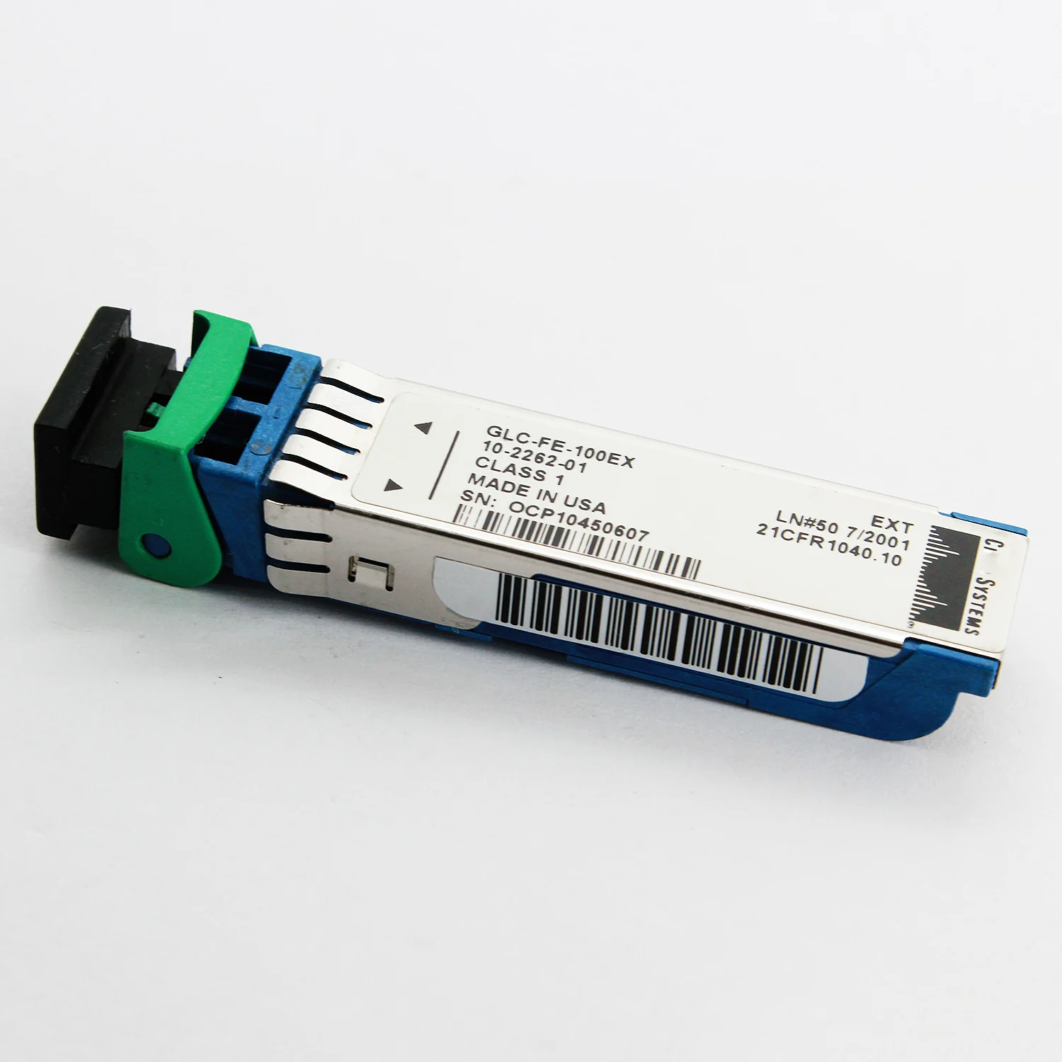 Genuino para el sistema Cisco GLC-FE-100EX 10-2262-01 GLC-FE-100LX 10-2080-01 transceptor SM - imagen 3