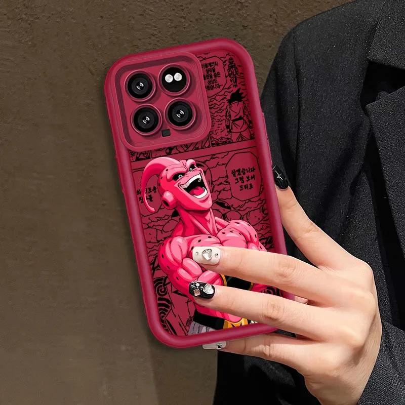D-Dragon Ball funda fresca de dibujos animados para Xiaomi Mi 17 15 14 13 12 14T 13T Pro Max Lite funda de teléfono con escalera ocular - imagen 5