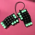 black green keyboard
