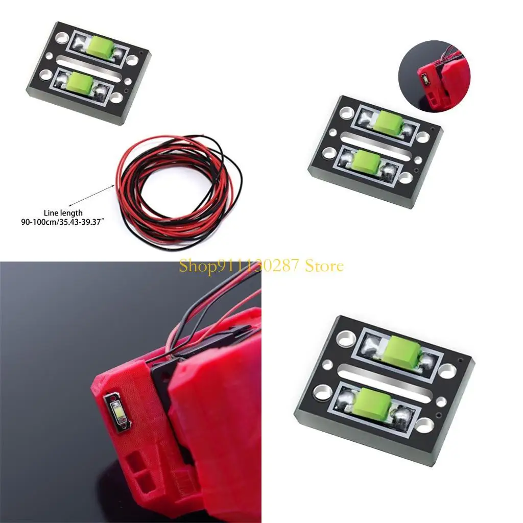 J1HC para Voron 0.2 Hotend Lámpara Hotend Boquilla Iluminación Accesorios impresora 5V Voltaje ancho LED Luces LED