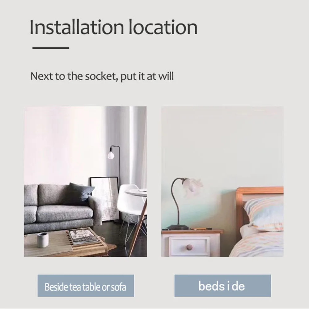 Tuya WiFi inteligente/ZigBee Sensor de luz iluminación Detector de brillo automatización actualización en tiempo Real funciona con Smart Life - imagen 4