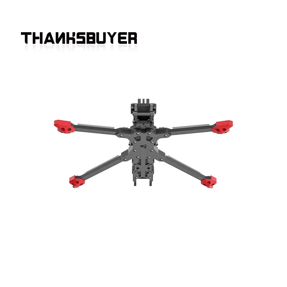 IFlight Chimera7 Pro V2 Simulador de Dron de carreras de largo alcance Kit de marco de fibra de carbono Compatible con DJI O4 Pro - imagen 2
