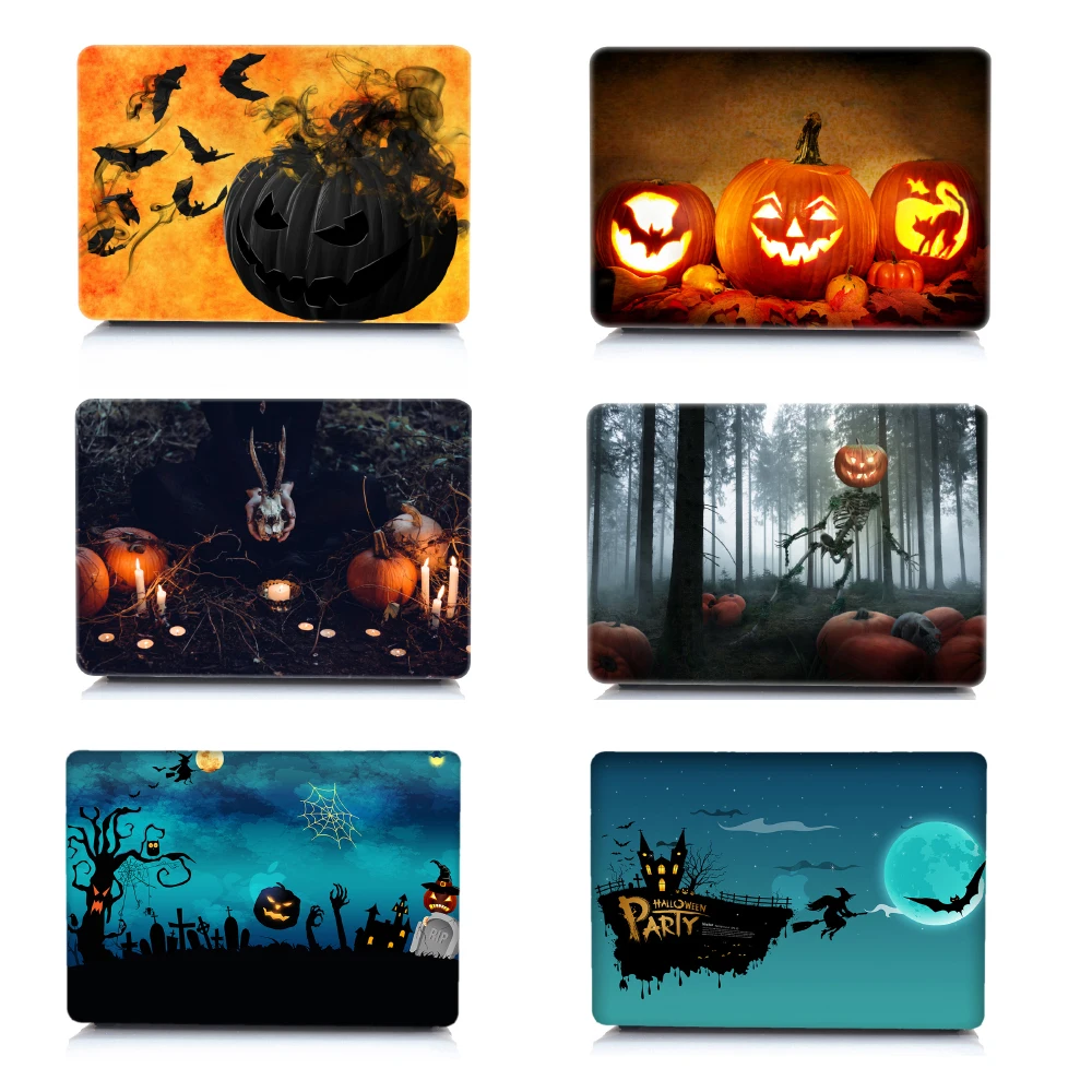 Funda para ordenador portátil de Halloween, cubierta para Macbook Pro 13, 2020, 2022, A2338, 2023, M2, 15, Air 13,6, Pro 14, A2442, 2021, Macbook Air 13 - imagen 3