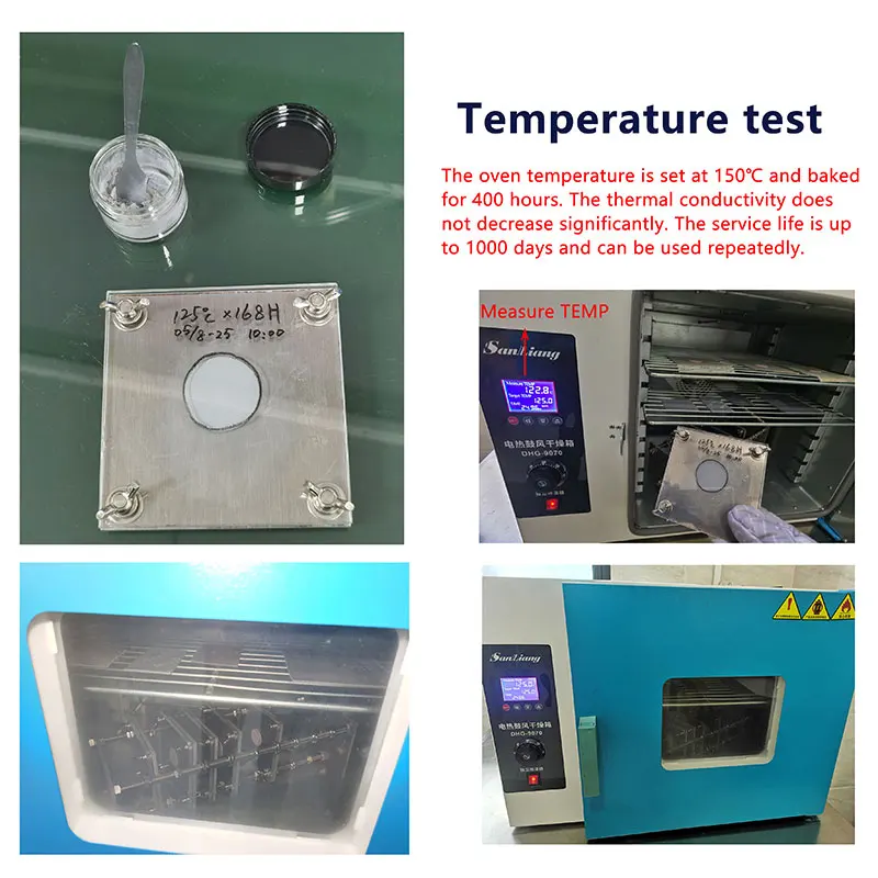 Masilla térmica JARAPAD EXTREME de 14,8 W para procesador VGA GPU IC, enfriamiento rápido, conductor no eléctrico, no curativo y sin sangrado - imagen 4