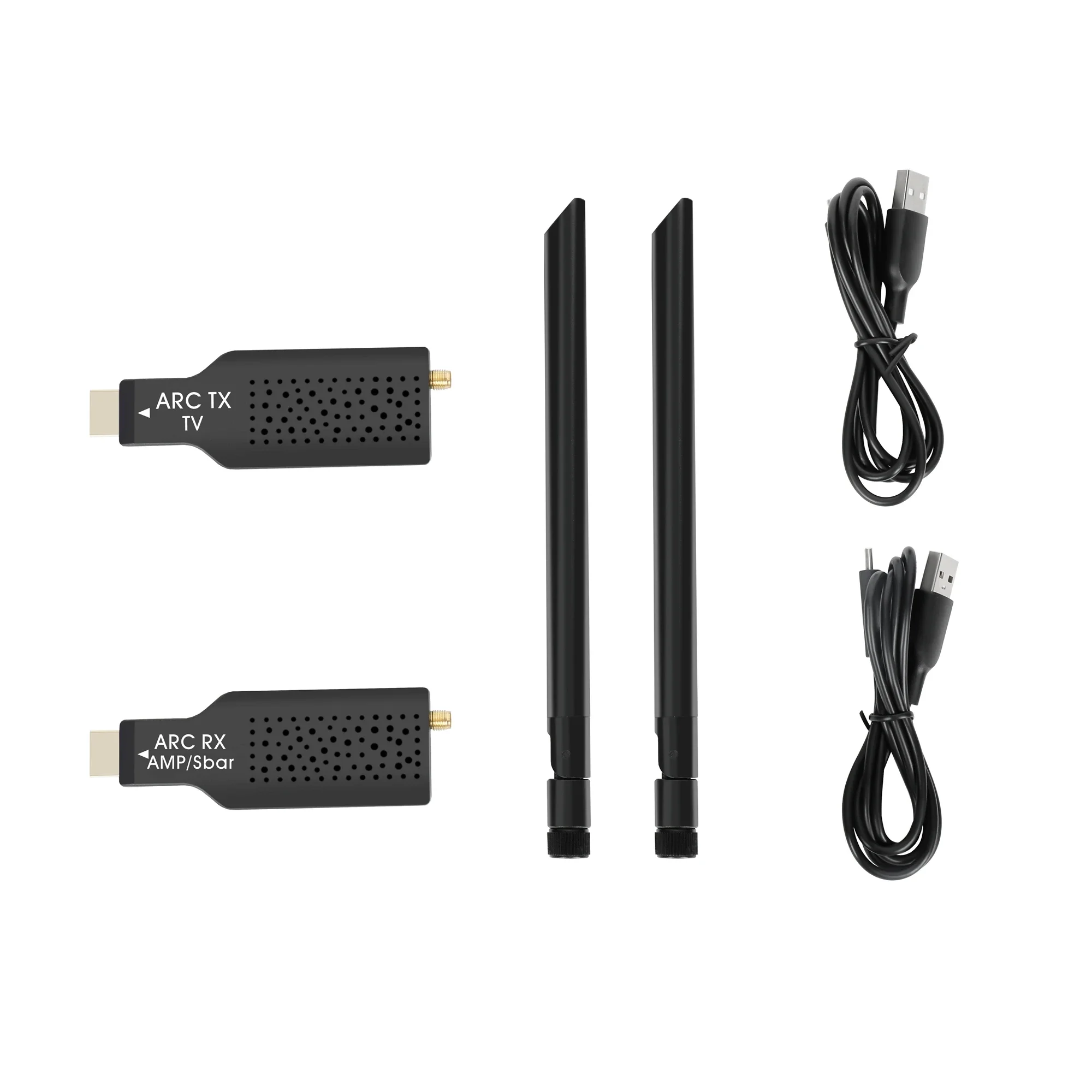Kit de transmisor y receptor de Audio ARC inalámbrico, 2,4 GHz, 50m, adaptador extensor de Audio HDMI ARC para amplificador de potencia de TV ARC, barra de sonido - imagen 5