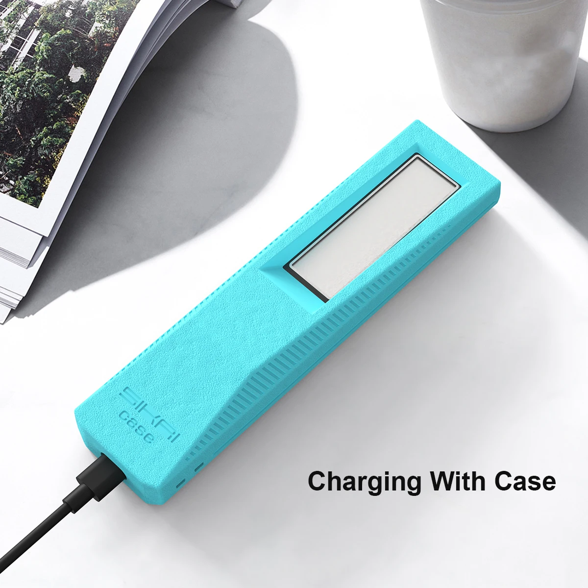 Fundas para Samsung QLED Smart TV BN59-01364A funda de Control remoto inteligente de célula Solar BN59-01365A AU8800 BN59-01311B BN59-01363C - imagen 2