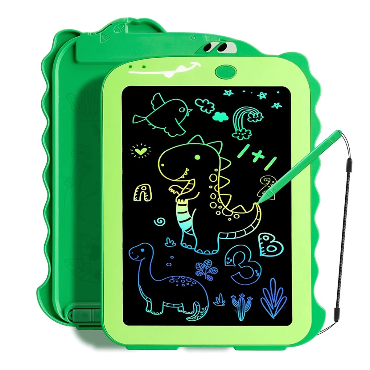 Tableta de escritura LCD SUPER HOT para niños, juguetes para niños pequeños, tablero de dibujo verde - imagen 5