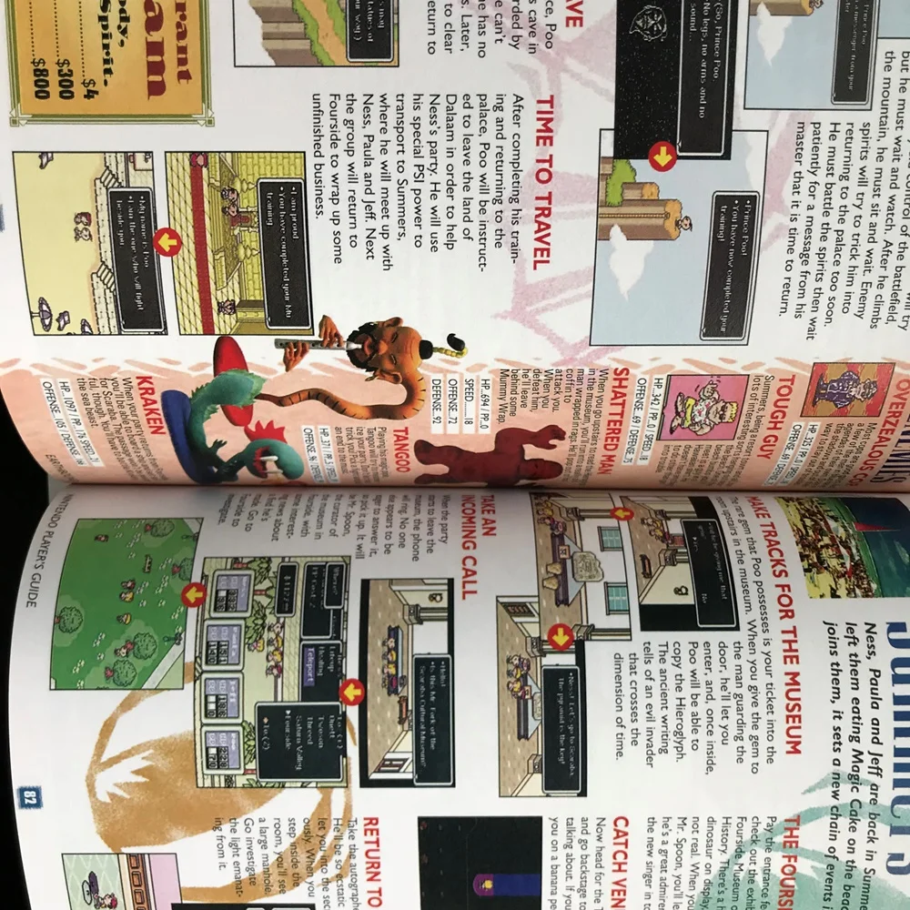 Guía de reproductor para earthbound, idioma inglés, tamaño A4 - imagen 4