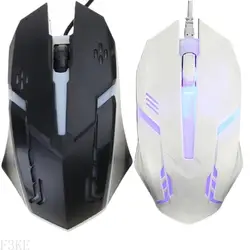 F3KE Ratón Gaming Ergonómico Retroiluminado hasta 1000 DPI