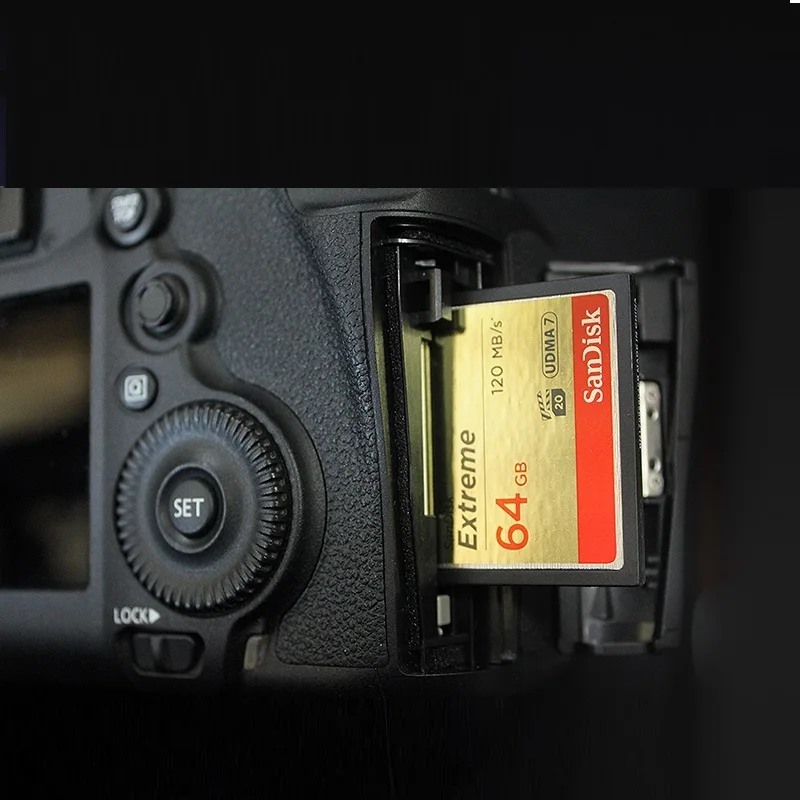 Tarjeta de memoria SanDisk 120 MB/S Extreme pro CFcards 32GB 64GB 128GB tarjeta flash compacta de alta velocidad para cámara DSLR y videocámara HD