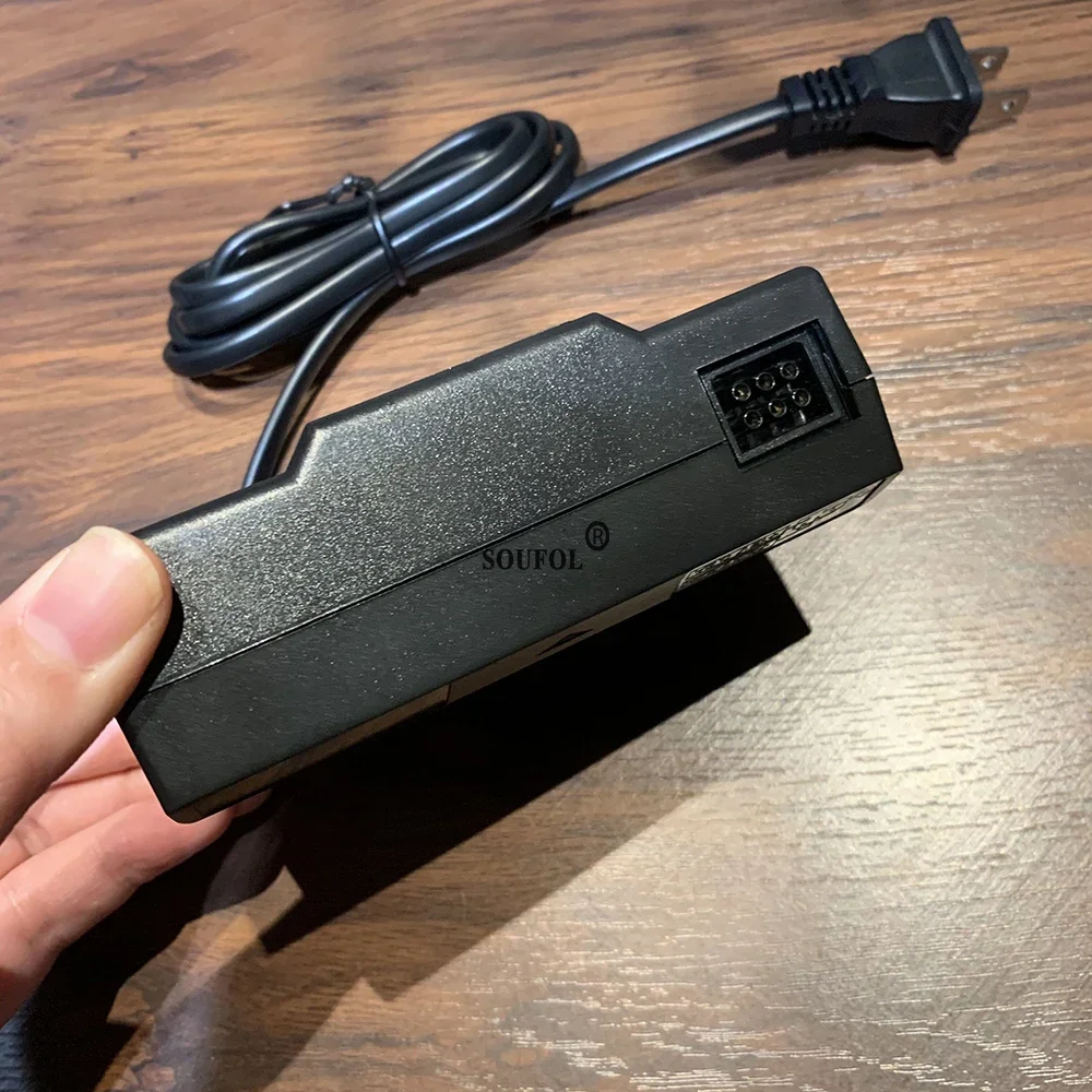 Adaptador de fuente de alimentación de CA de alta calidad, cargador de pared con enchufe europeo y estadounidense para consola Nintendo GameCube NGC N64, envío directo - imagen 4