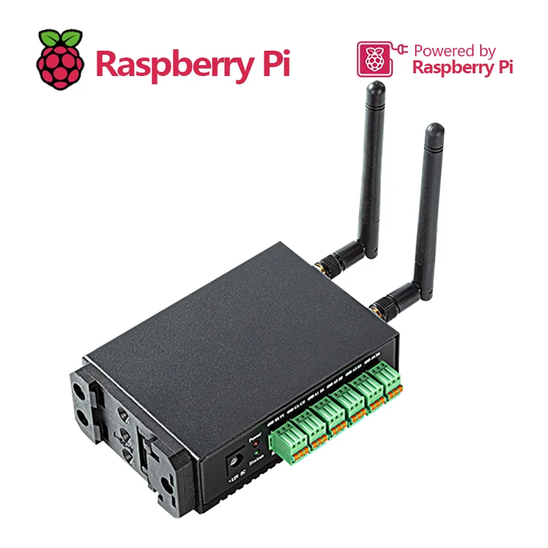 Broadcom-sensor EDATEC CM4 BCM2711, PC Industrial para lote y adquisición de datos, aplicación basada en Raspberry Pi CM4, hasta 8GB de RAM - imagen 2
