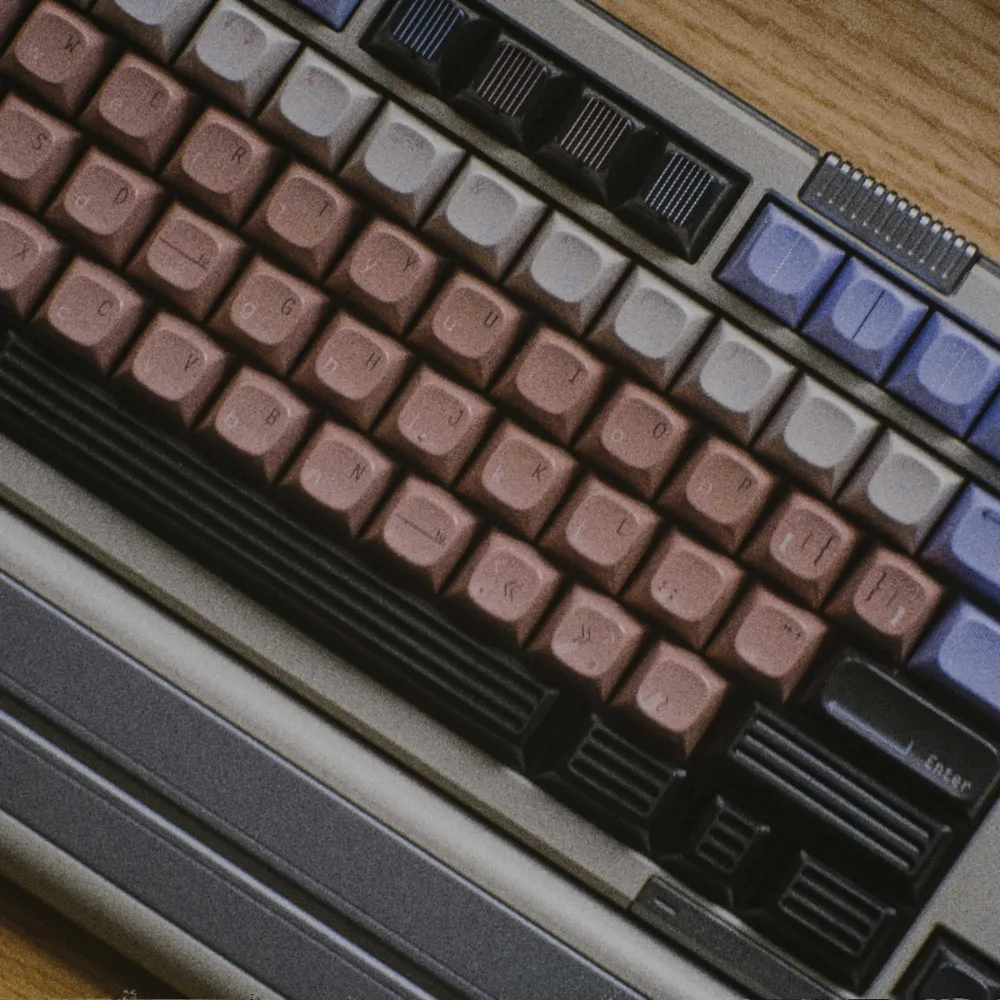 Winmix GSAFirst-Juego de teclas rosas, 212 teclas ABS, tapa de teclado Retro personalizada, perfil GSA, regalo para teclado mecánico