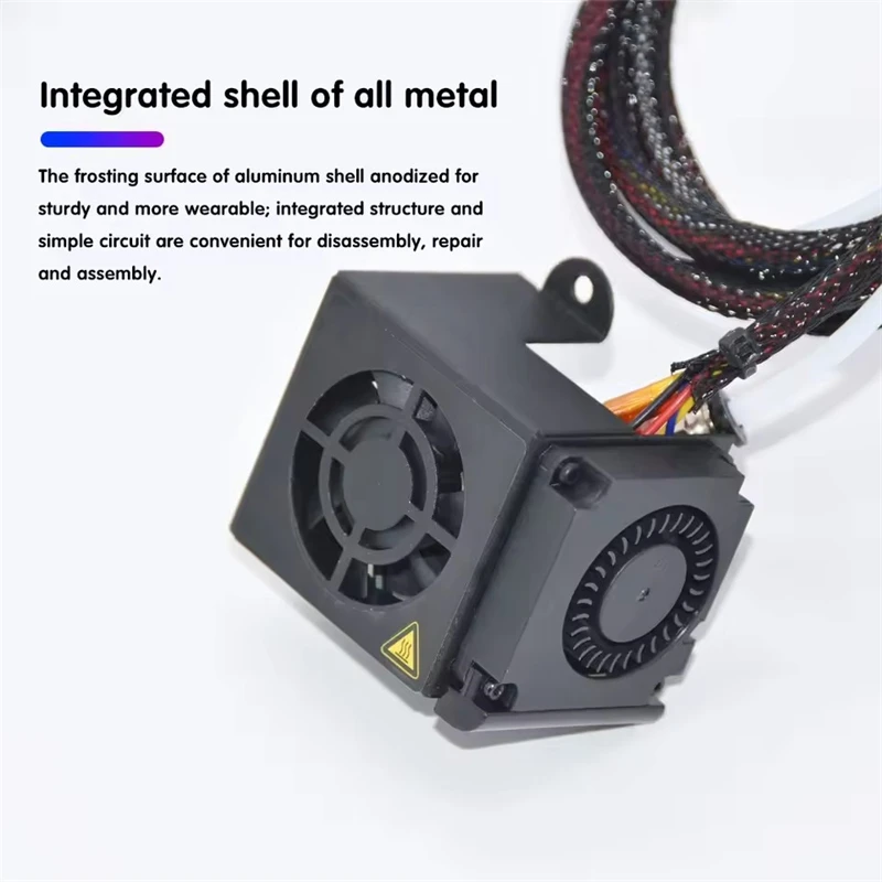 Piezas de impresora 3D para Ender 3 Hotend 12V 24V Kit de ventilador de refrigeración extrusora MK8 de montaje completo para Ender3 CR10 Ender5 Ender3 V2 - imagen 4