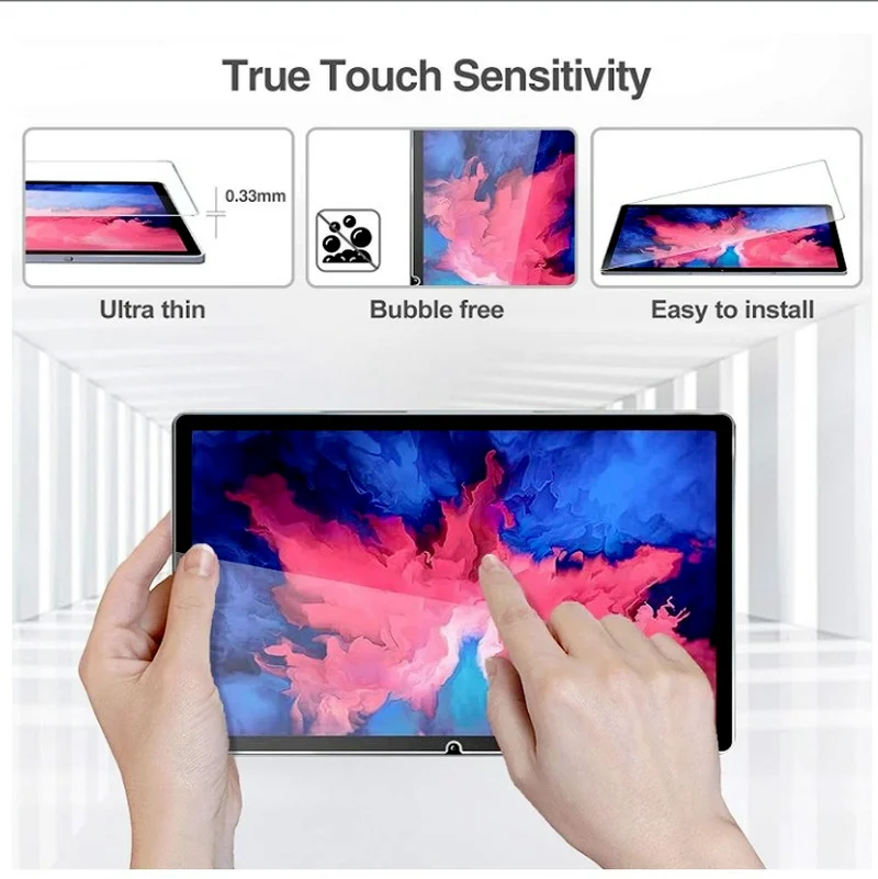 Vidrio templado para proteger la pantalla de una Lenovo Tab M10